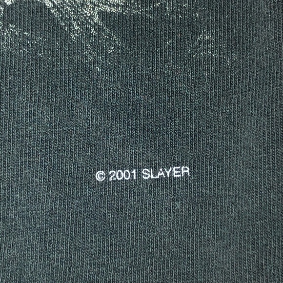 2001 slayer graphic sweatshirt - Picture 2 of 2